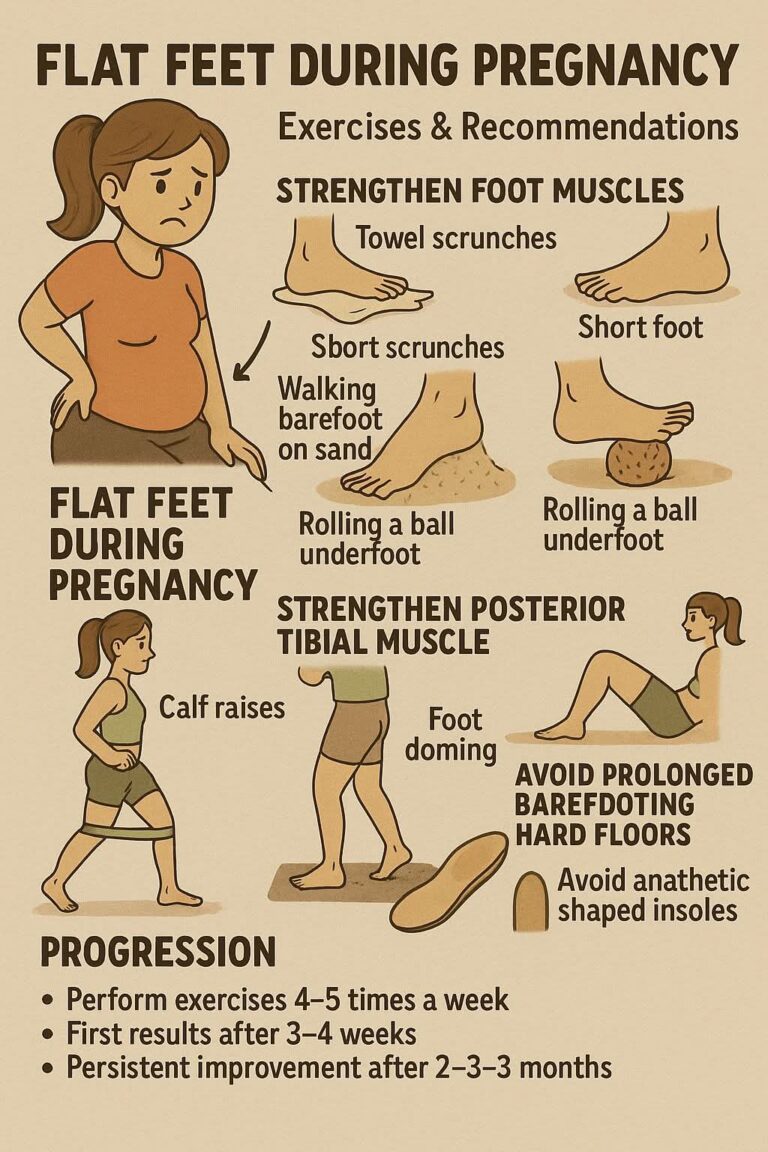Боли в стопах во время беременности